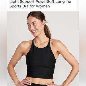 Light Support Powersoft Longline Sports Bra / Tank